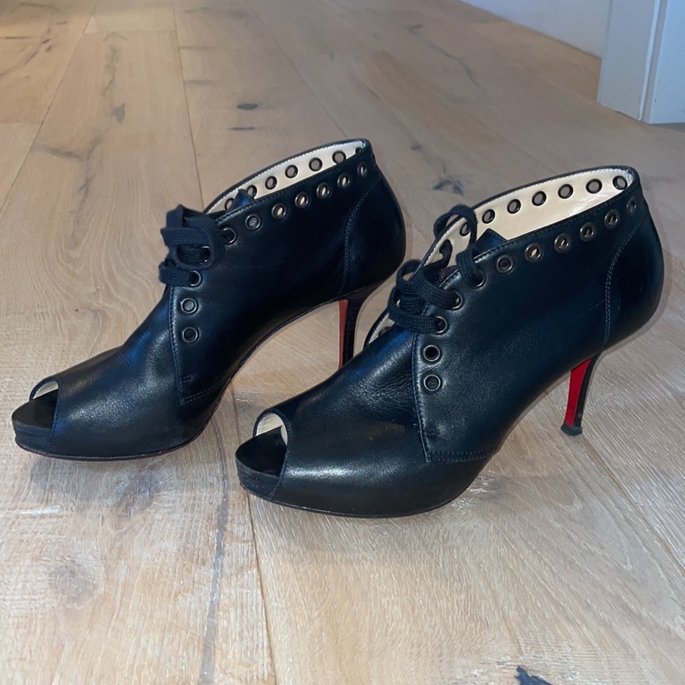 AUTHENTIC CHRISTIAN LOUBOUTIN BOOTIES